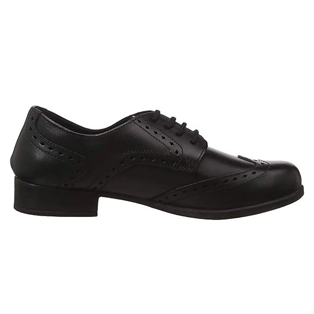 Girls Term Meghan Black School Shoes