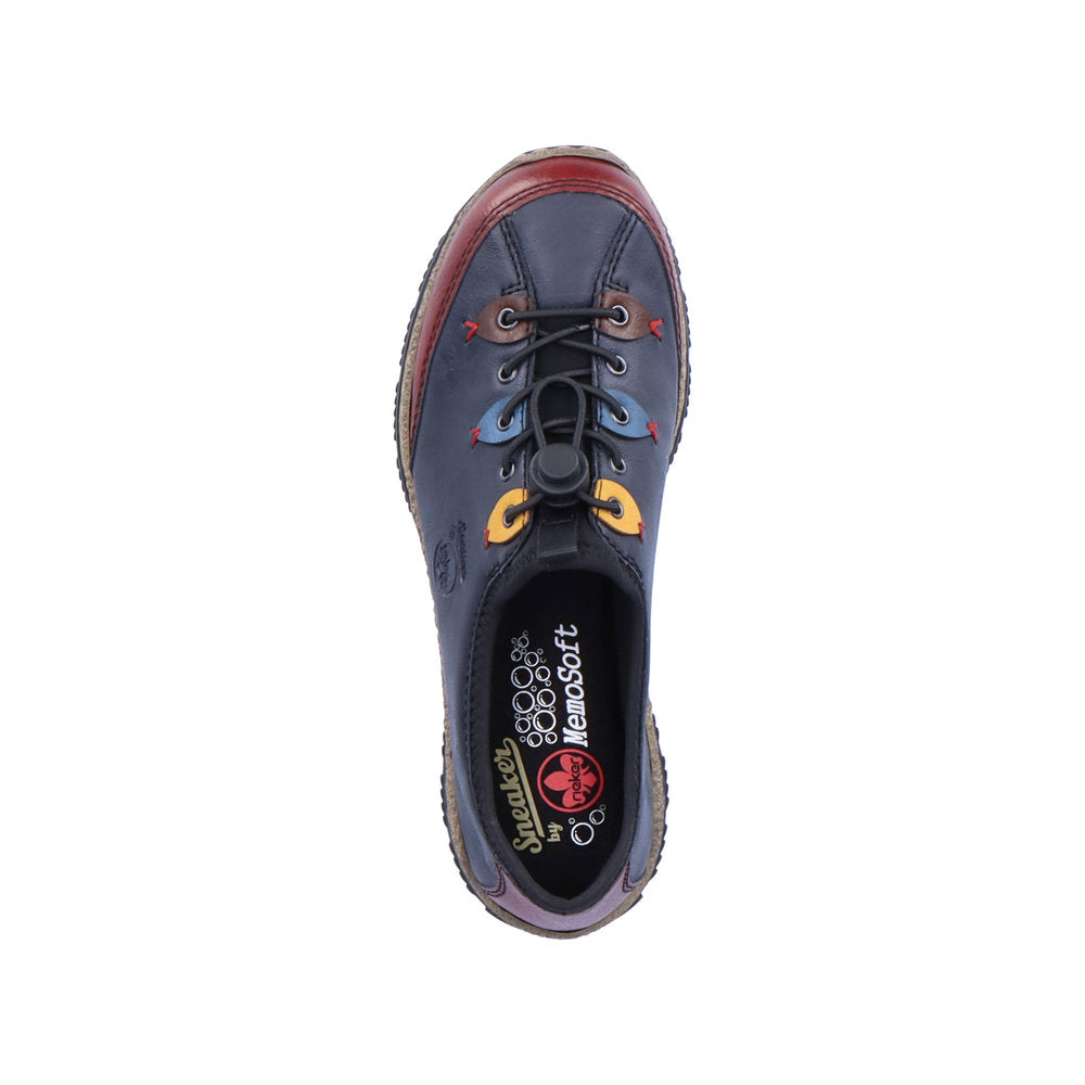 Rieker N3271-35 Blue Casual Shoes