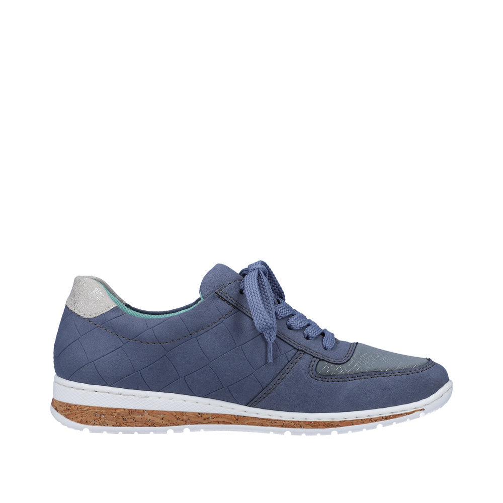 Rieker N5124-14 Blue Trainers