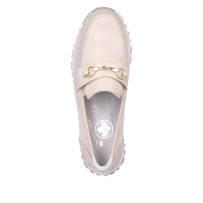 Rieker N7455-60 Ivory Casual Shoes