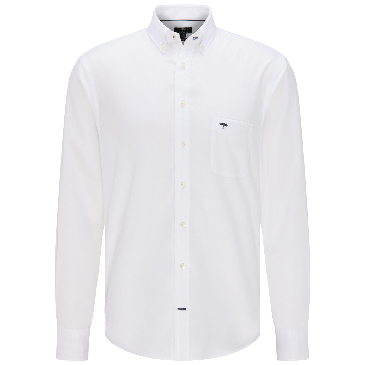 Fynch Hatton 1000 5500 5500 White Oxford Shirt