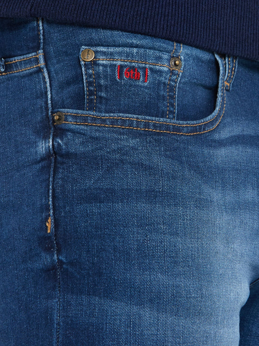 6Th Sense Nevada Midwash 10 Straight Leg Jeans