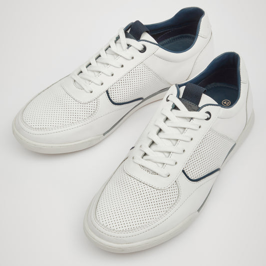 Pod Huxley White Casual Shoes