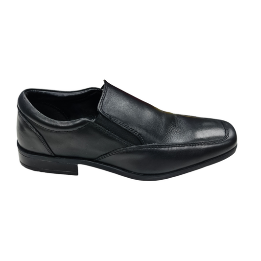 Boys White Label 6130 Black Shoe