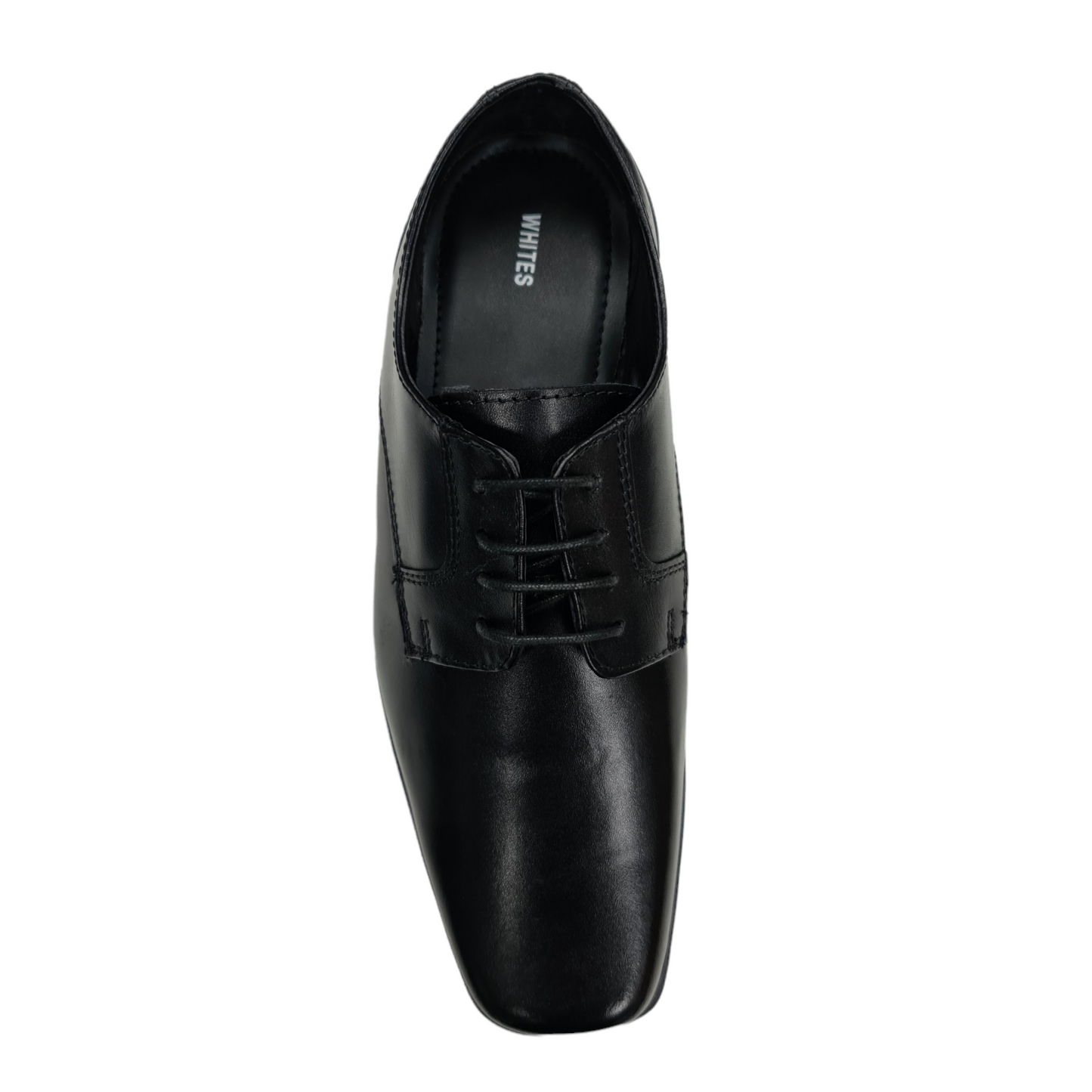 Boys Whites 5578 Black Shoe