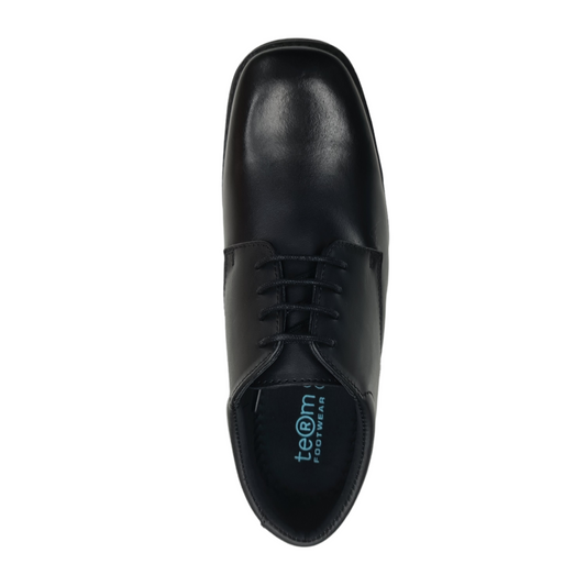 Boys Term Clerk Tyson Black School Shoes