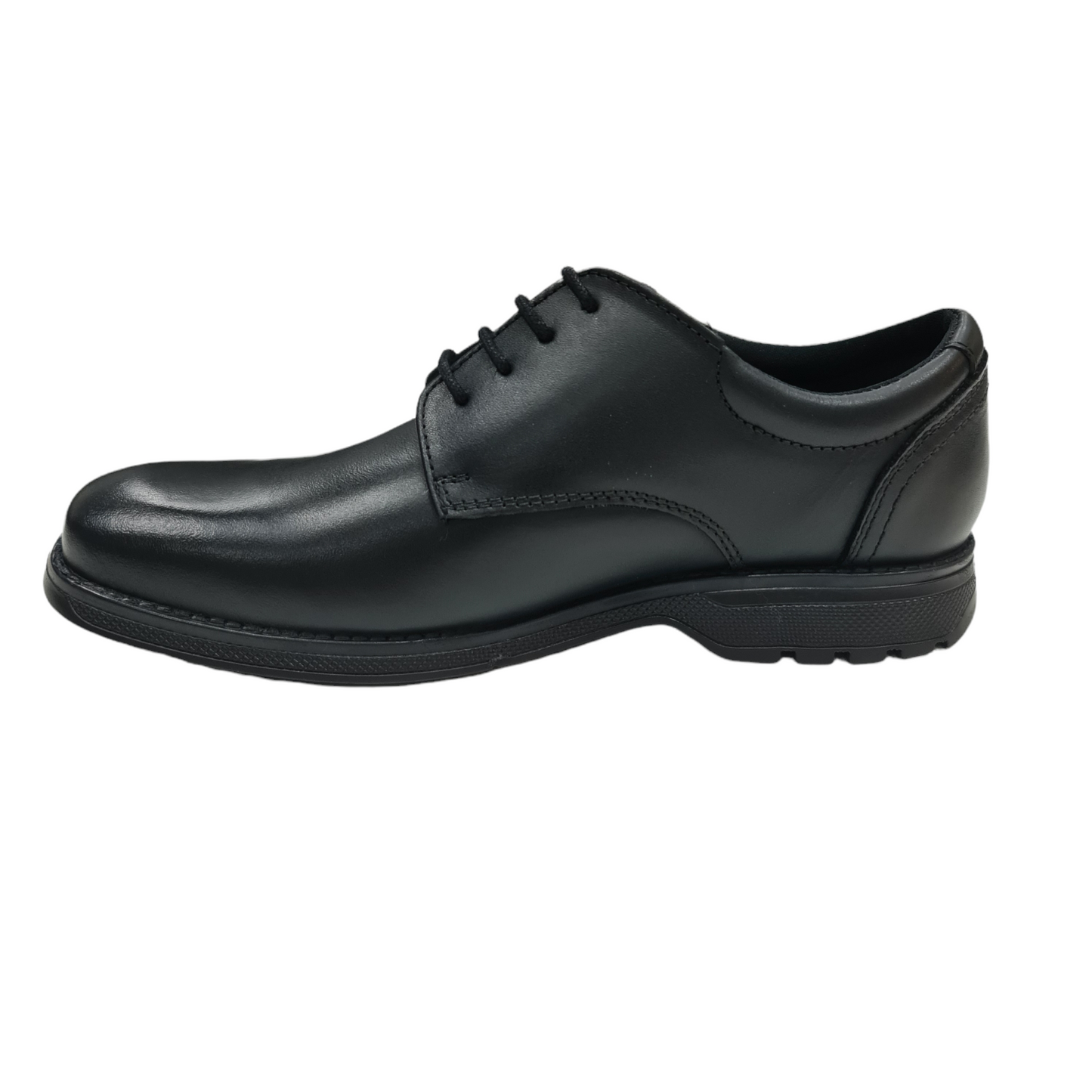 Boys Term Clerk Tyson Black School Shoes