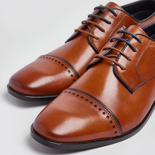 Pod Regus Tan Formal Shoes