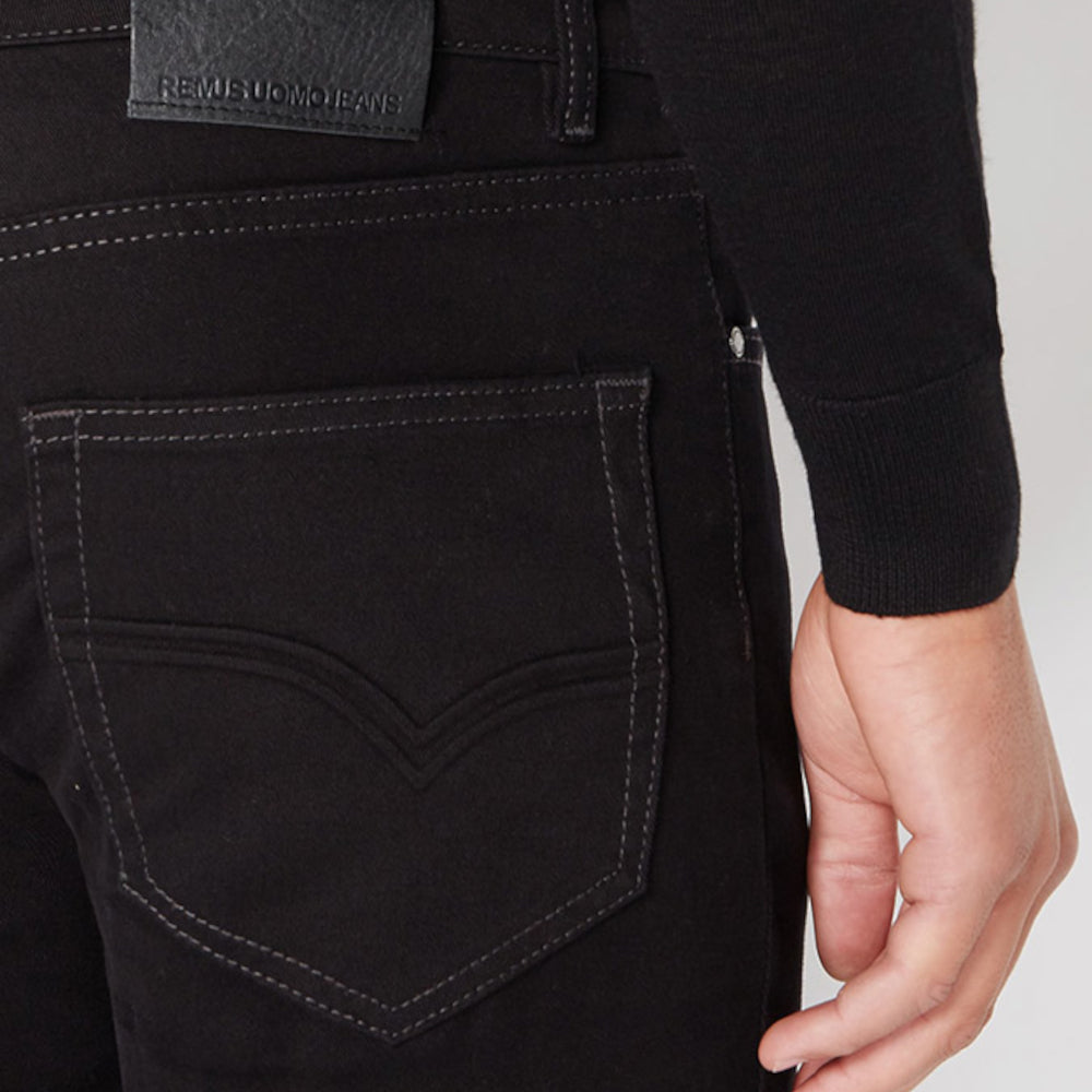 Remus Uomo 60080 00 Black Athos Jeans