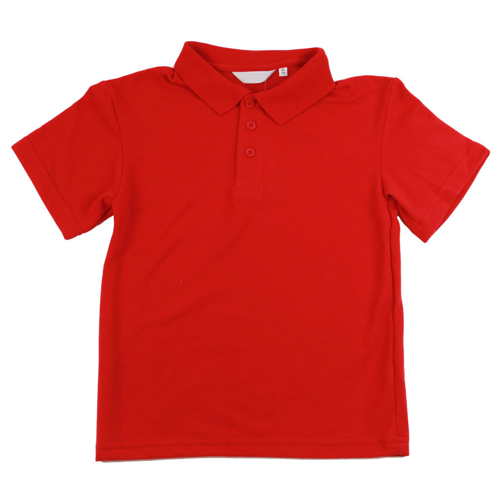 Plain Red Polo Shirt