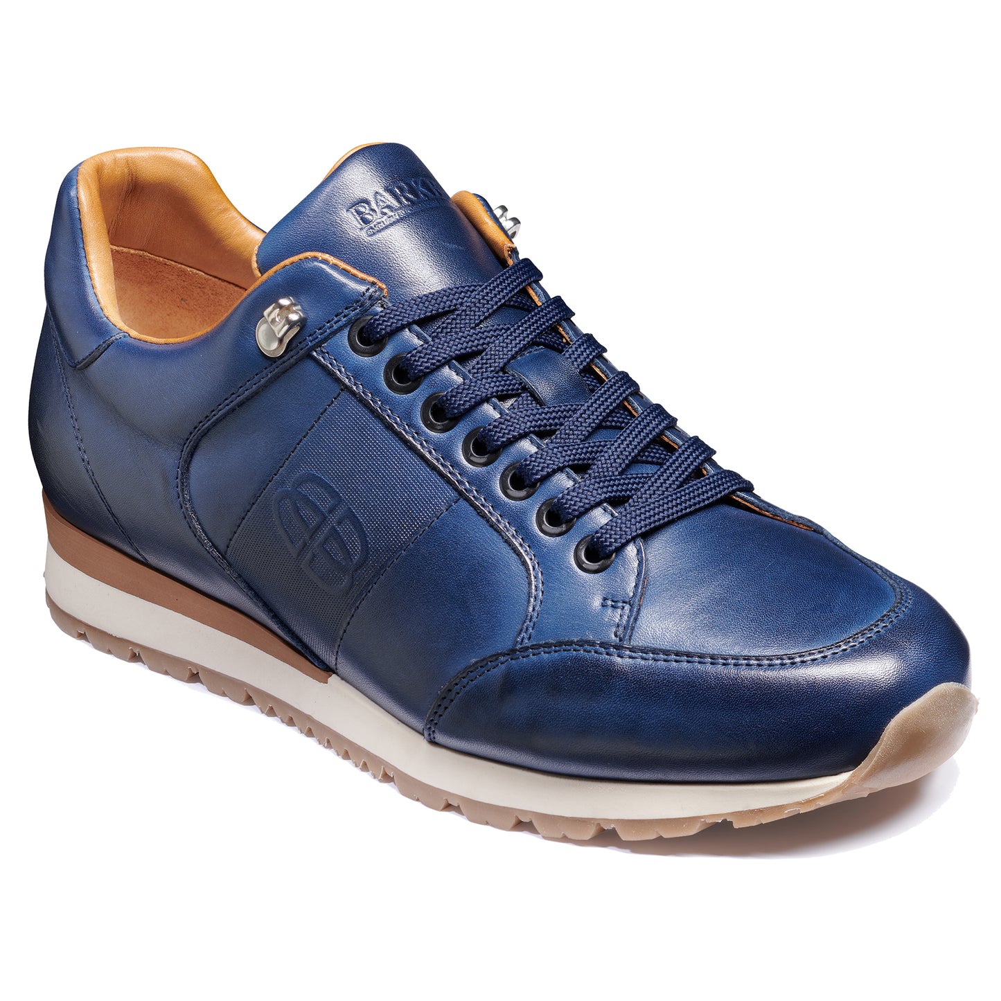 Barker Seb Navy Trainers