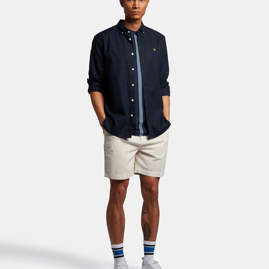 Lyle & Scott Sh1605V W583 Light Mist Washed Chino Shorts