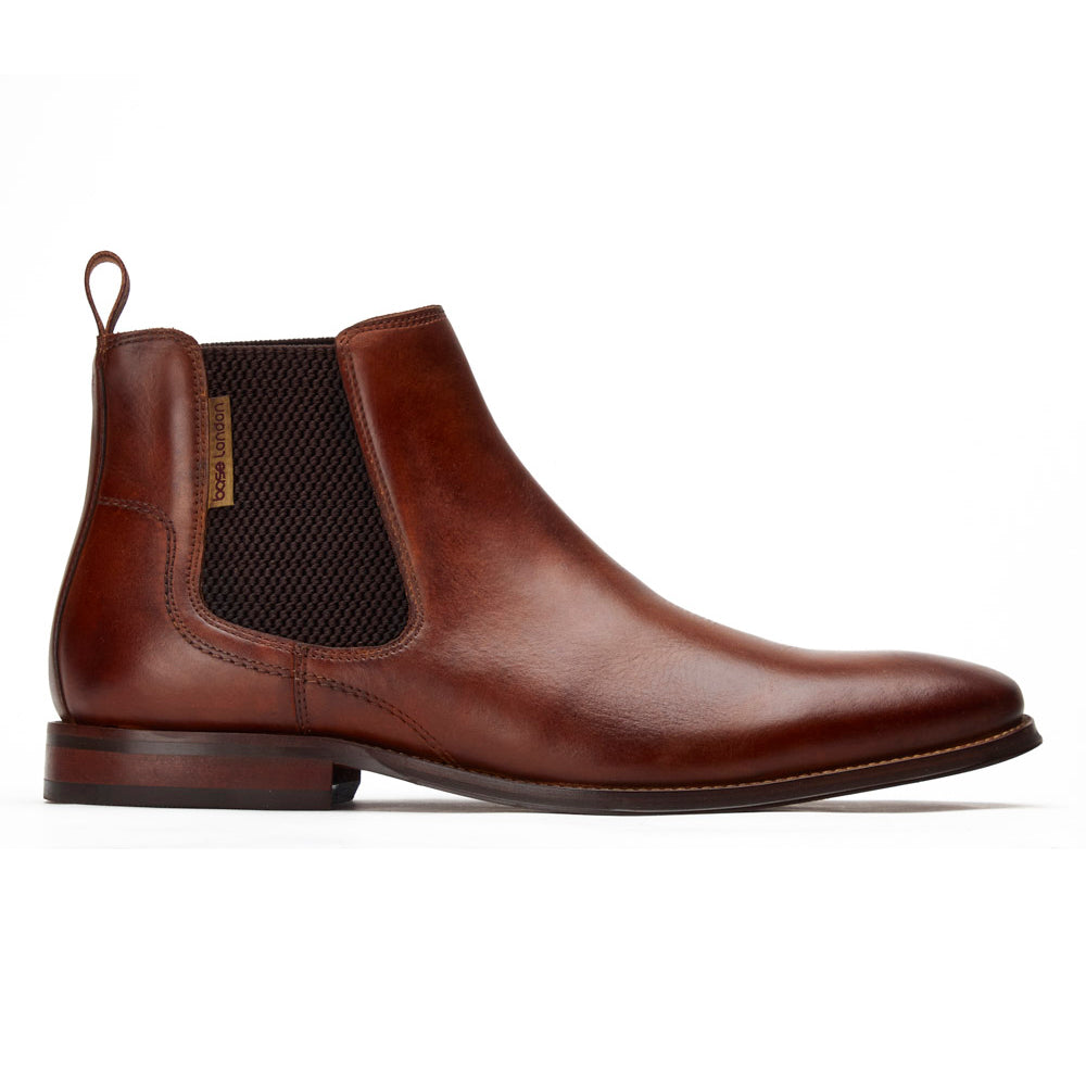 Base Sikes Washed Tan Chelsea Boot