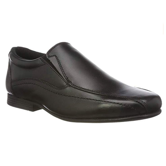 Boys Term Stan Black School Shoes
