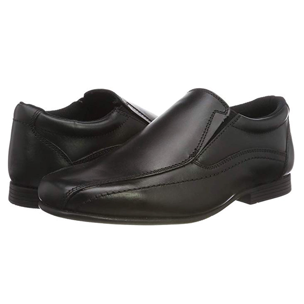 Boys Term Stan Black School Shoes