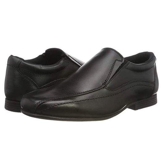 Boys Term Stan Black School Shoes