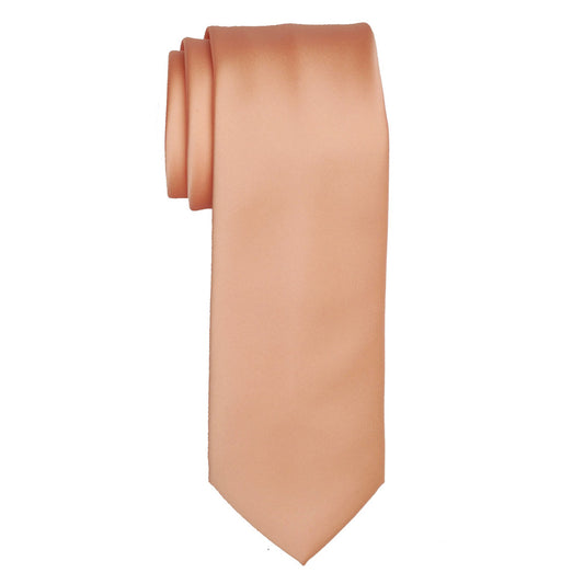 Satin Peach Tie 48