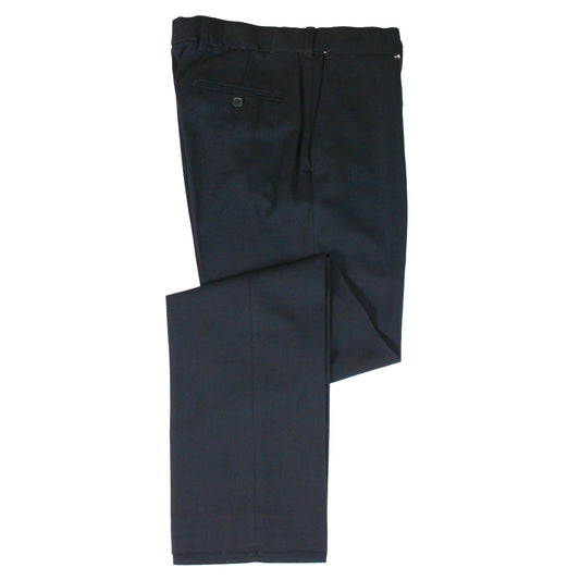 Mann 2986 Navy Trouser Stretch Waistband