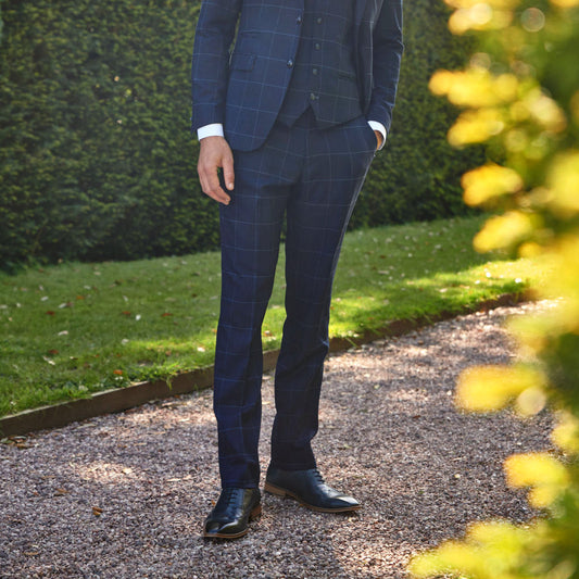 Marc Darcy Edinson Sky Check Trouser