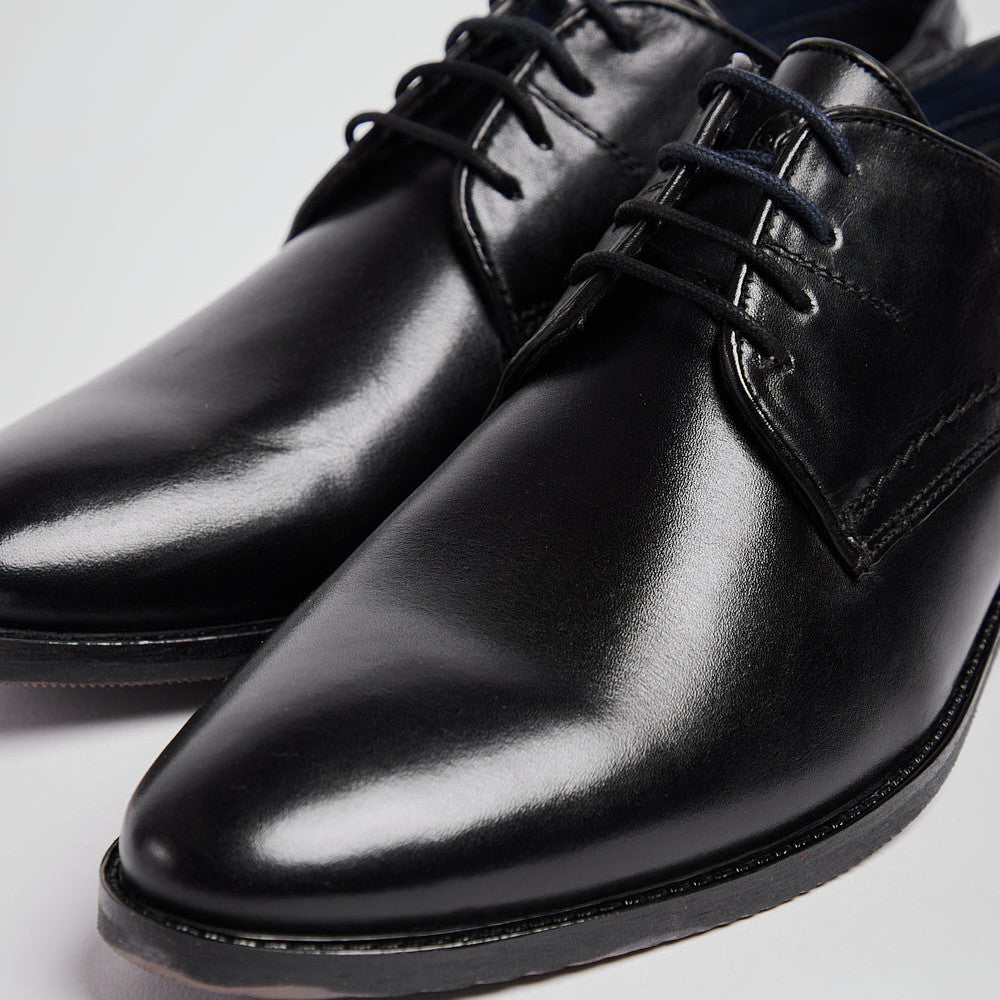 Pod Connor Black Formal Shoes