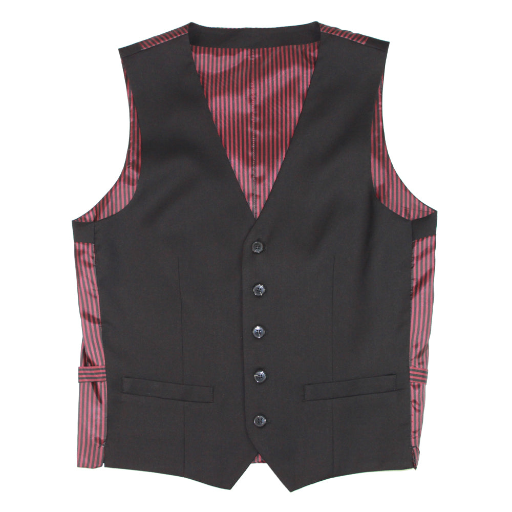 White Label 4089 Black Mix & Match Waistcoat