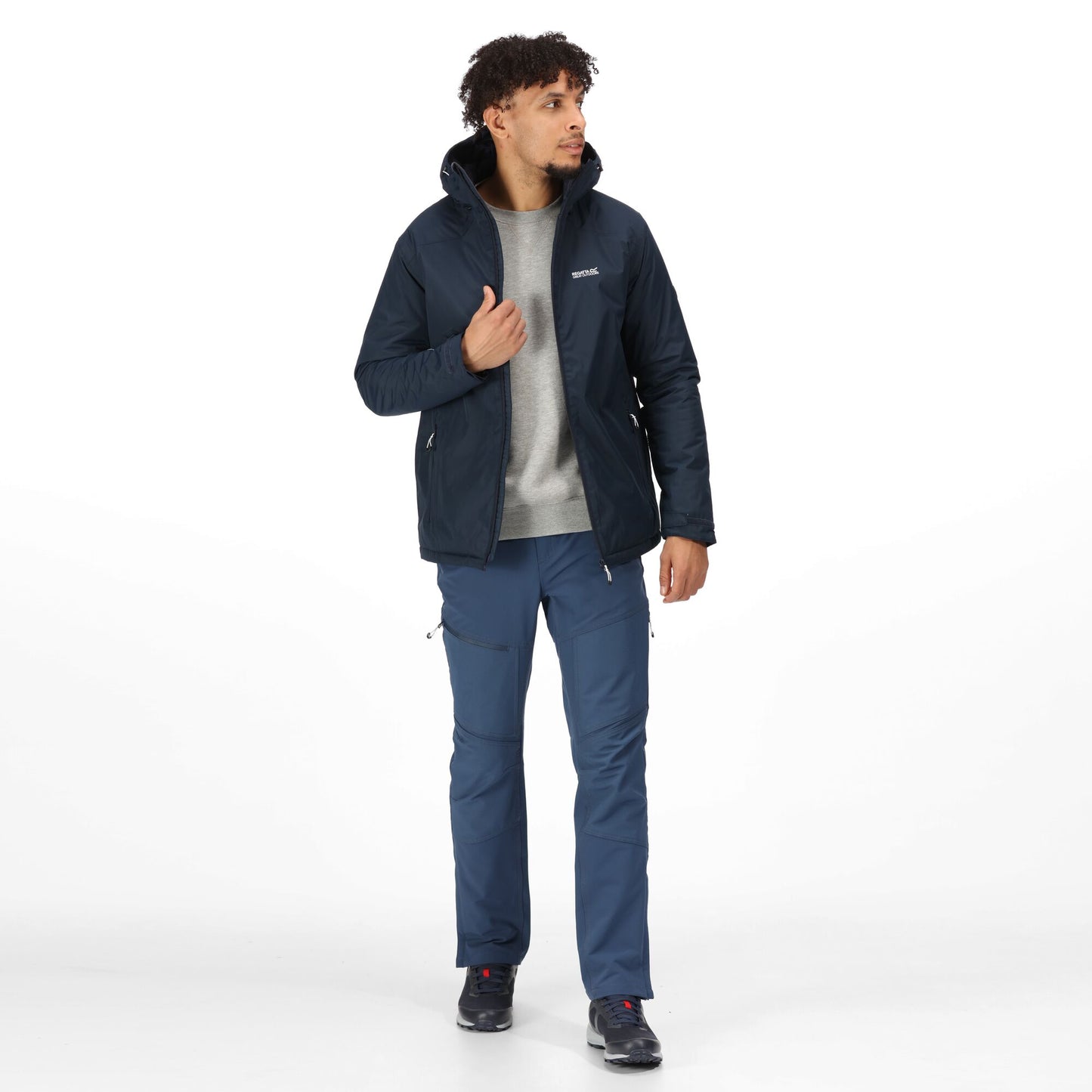 Regatta RMP281 540 Thornridge II Navy Coat