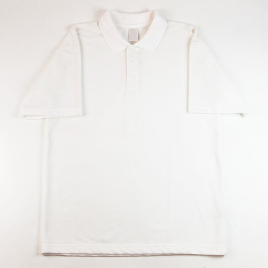 Plain White Polo Shirt