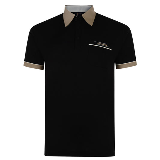 Gabicci G00X62 Black Polo Shirt