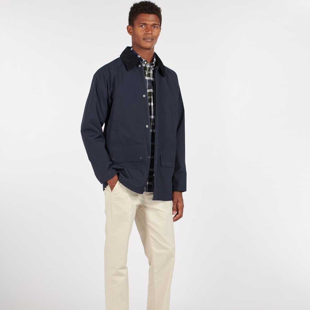 Barbour Bodell Jacket Navy Waterproof Jacket