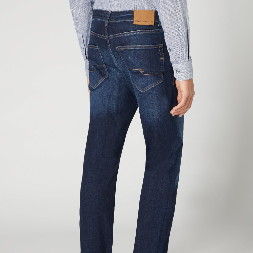 Remus Uomo 60195 78 Navy Rogan Power Stretch Jeans