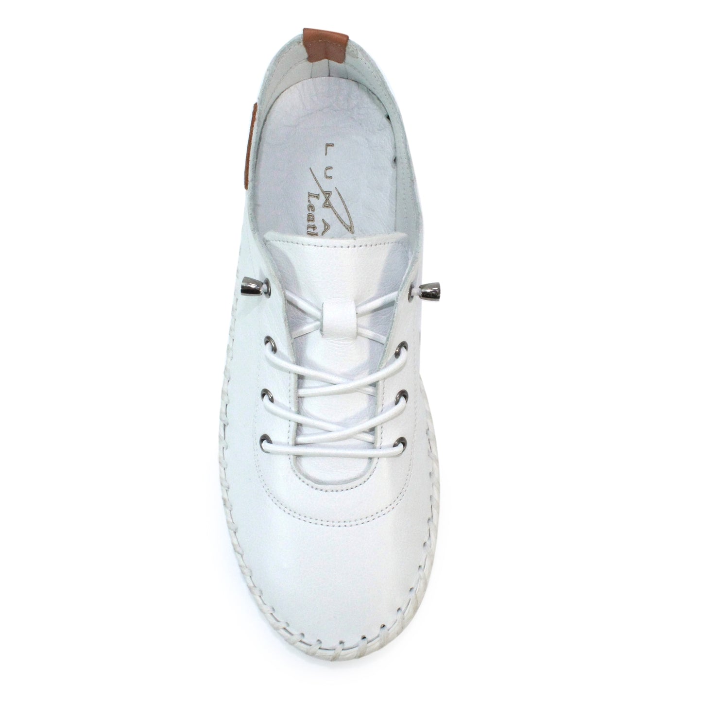 Lunar FLE030 St Ives White Casual Shoes