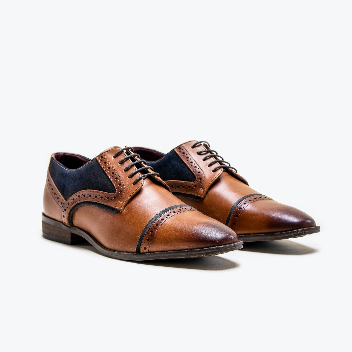 Cavani Braga Tan Formal Shoes