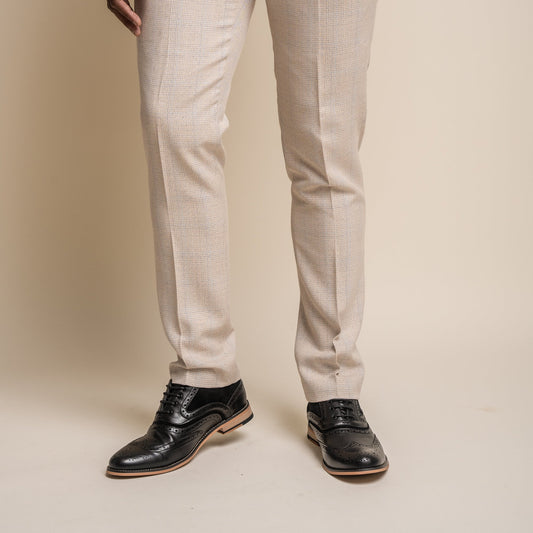 Cavani Caridi Beige Trouser