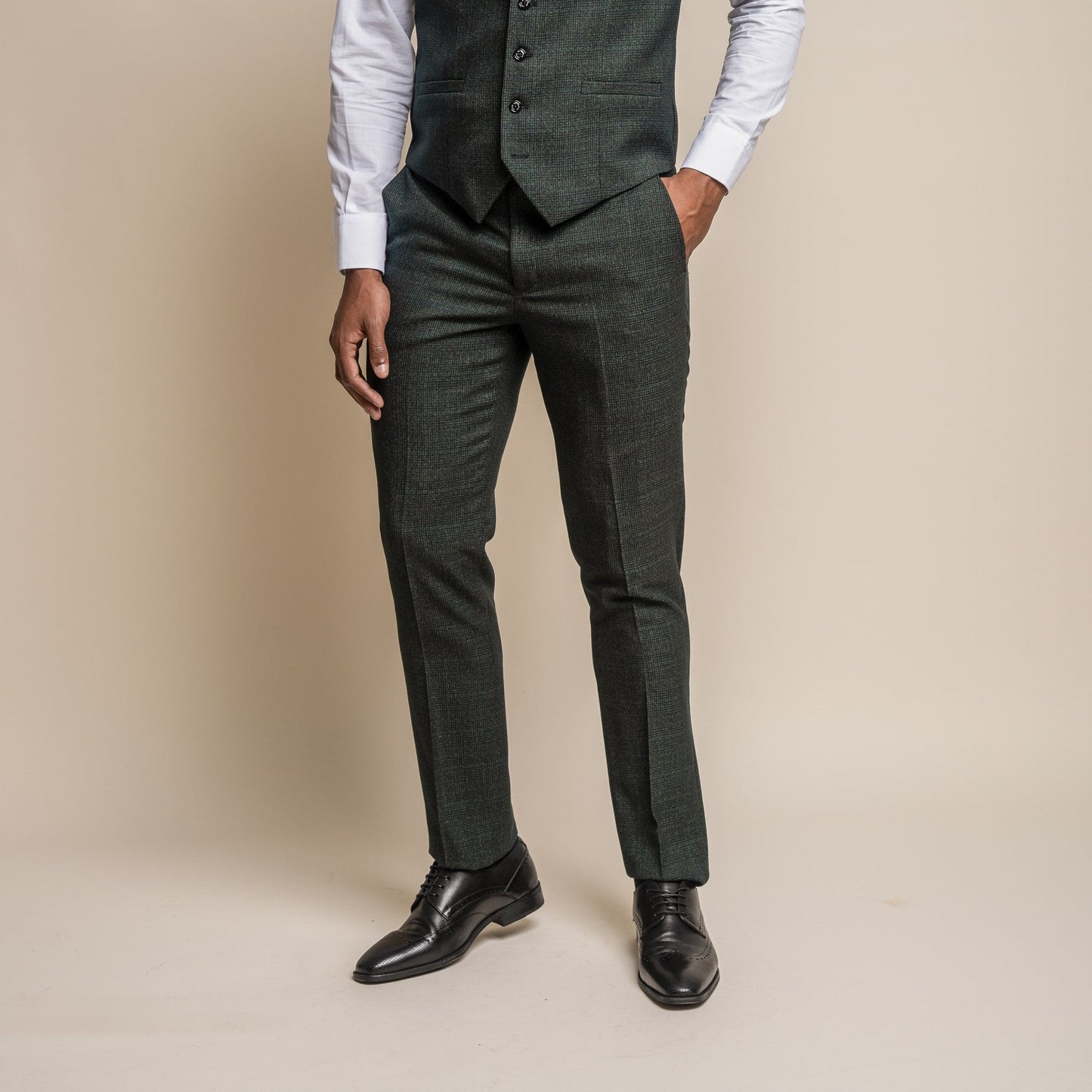 Cavani Caridi Olive Trouser