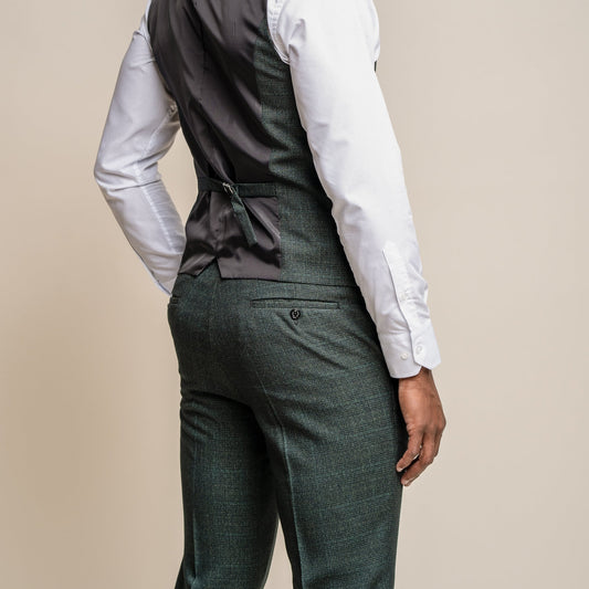 Cavani Caridi Olive Trouser