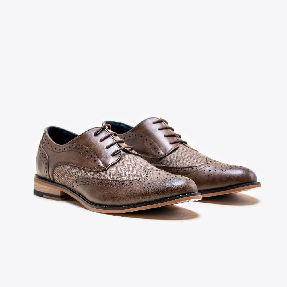 Cavani Horatio Brown Brogues