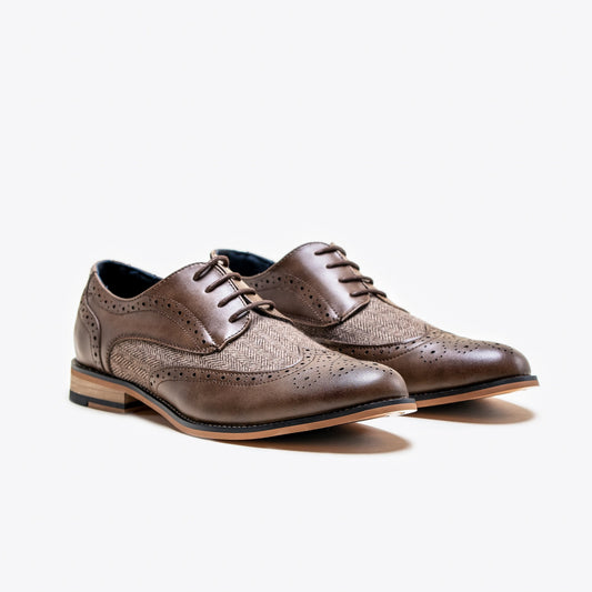 Cavani Horatio Brown Brogues
