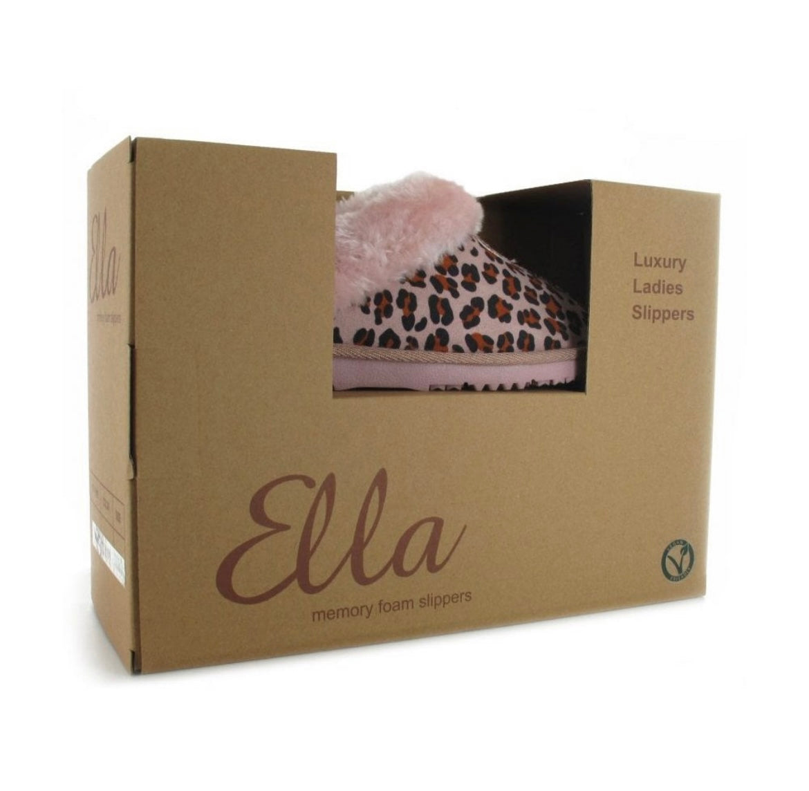 Ella Jill Pink Leopard Slippers