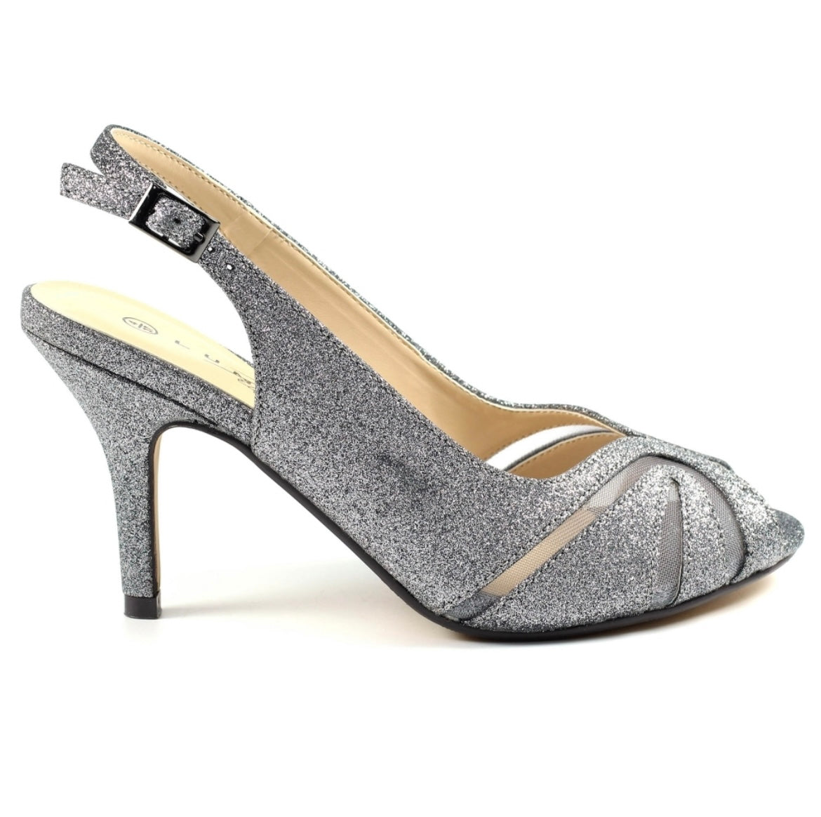 Lunar Sariyah Flr046 Pewter Dress Shoes