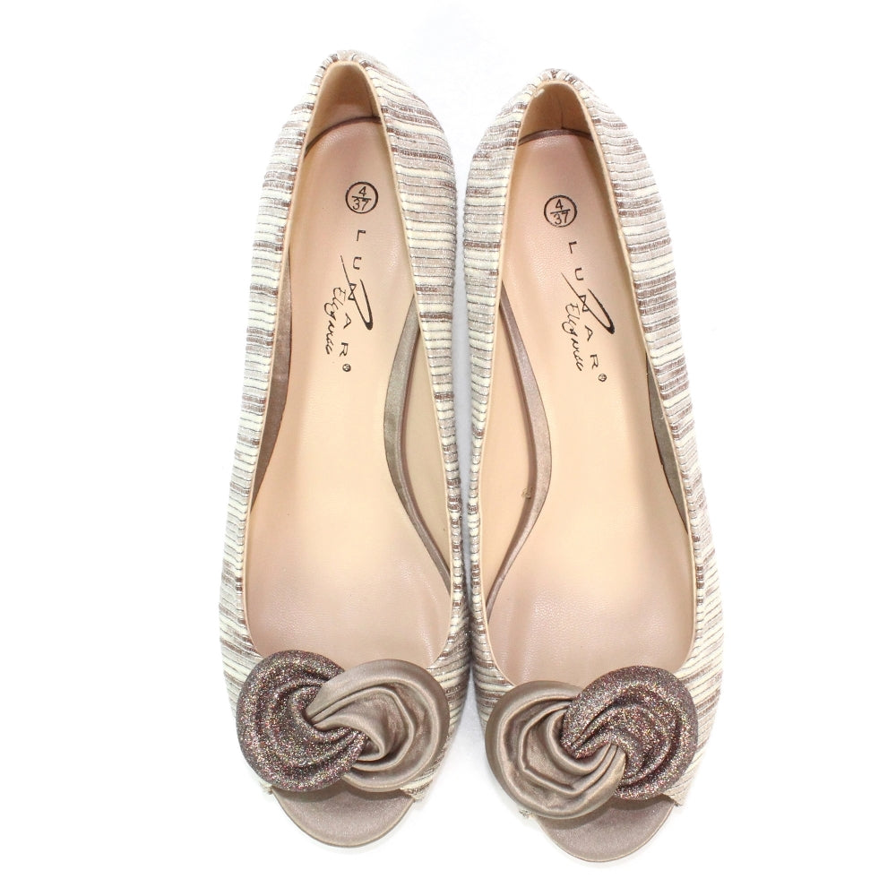 Lunar Monty Taupe Dress Shoes