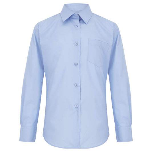 1880 Club Blue Boys Slim Shirts Twin Pack