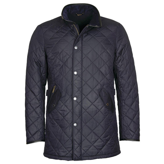 Barbour Long Powell Quilt Navy