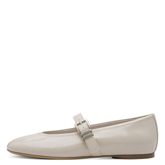 Tamaris 1-22115-46 418 Ivory Ballerina Pumps