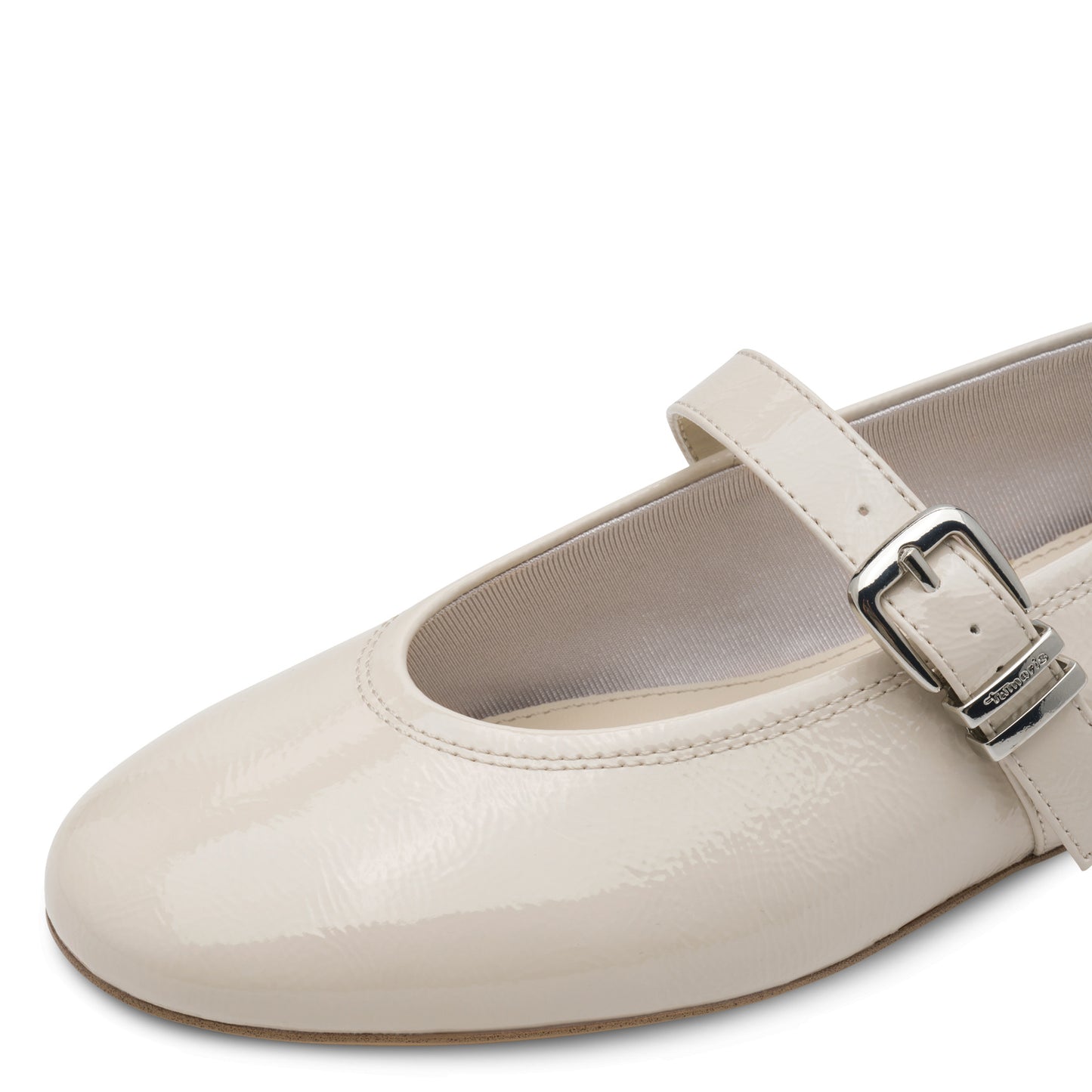 Tamaris 1-22115-46 418 Ivory Ballerina Pumps