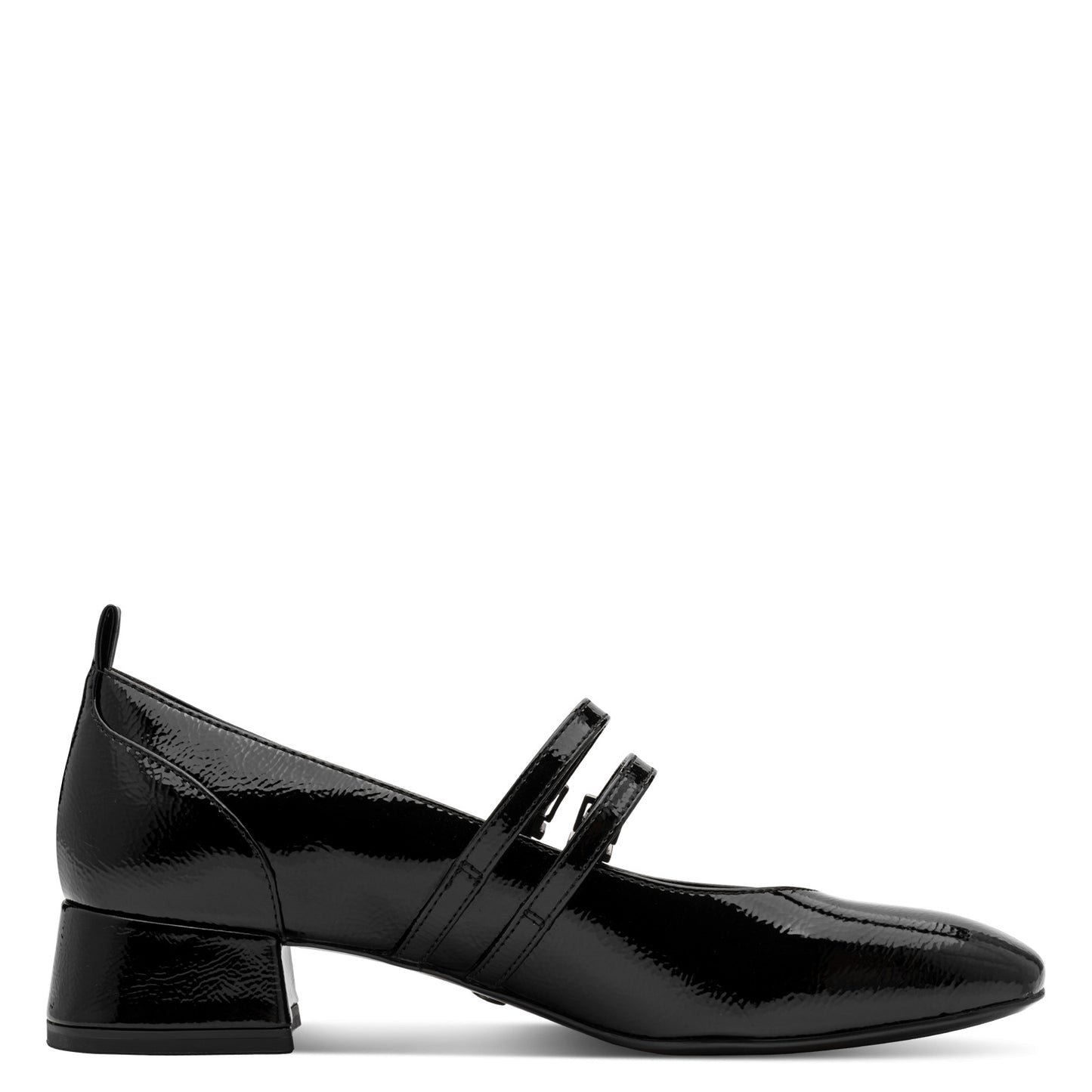Tamaris 1-22318-43 007 Black Uni Court Shoe