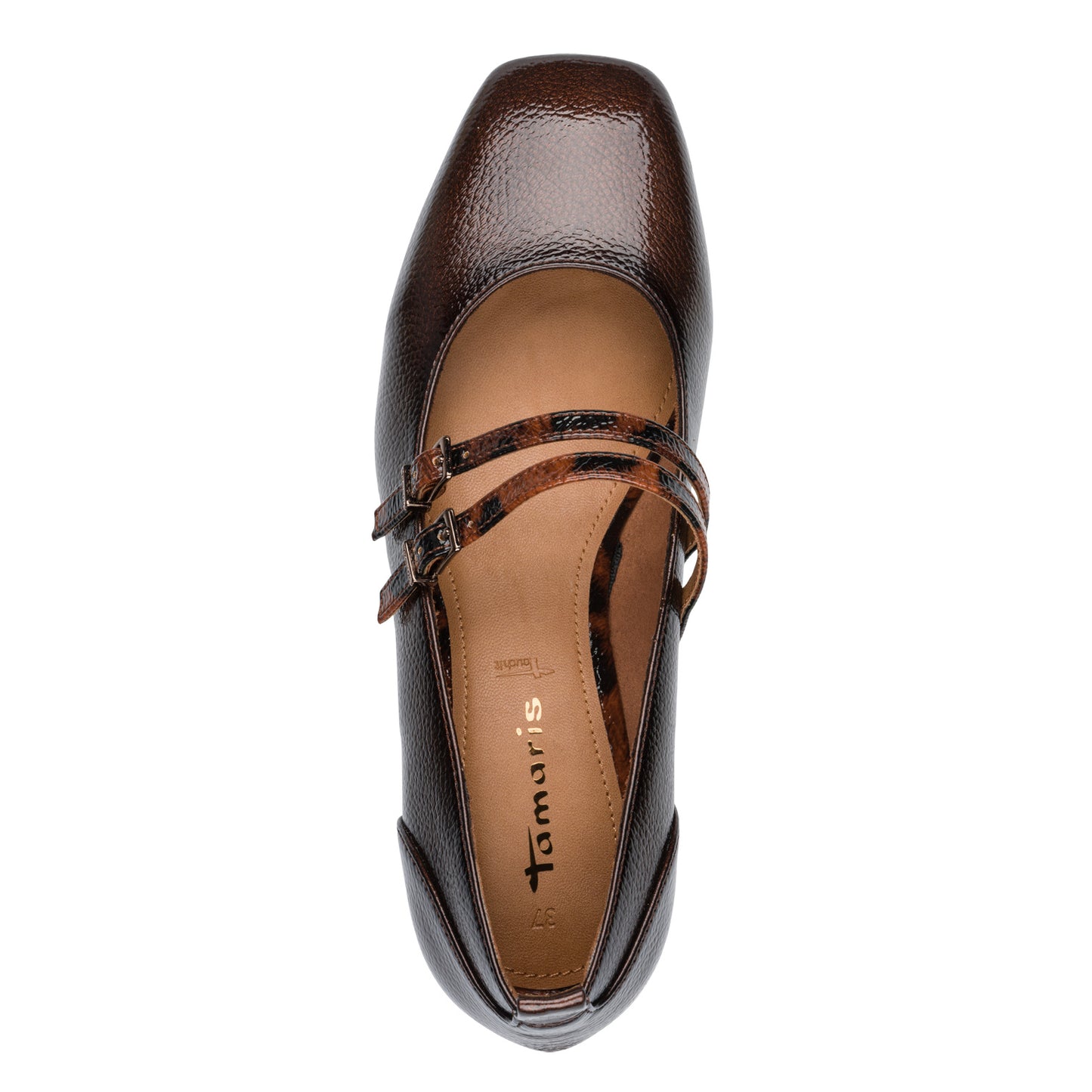 Tamaris 1-22318-43 398 Brown Comb Court Shoe