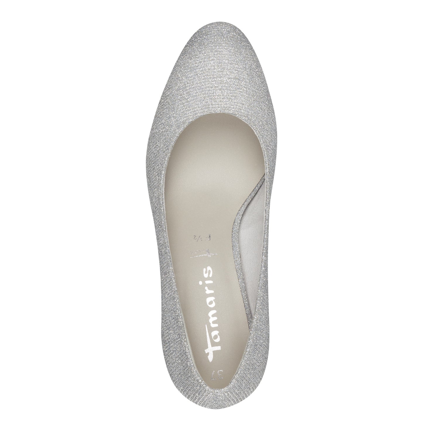 Tamaris 1-22418-41 9A9 Silver Glam Dress Shoes