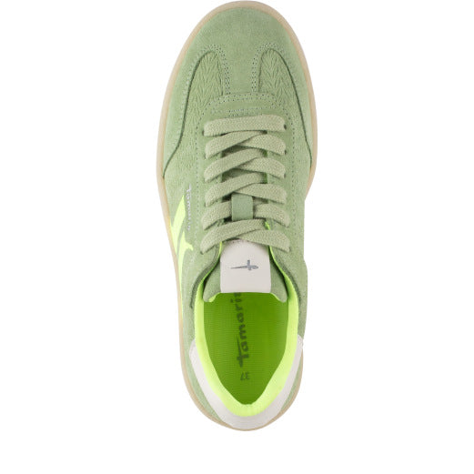 Tamaris 1-23723-44 791 Sage/Neon Trainers