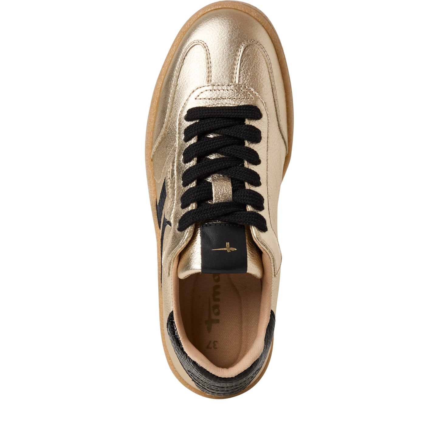 Tamaris 1-23723-44 942 Light Gold Comb Trainers