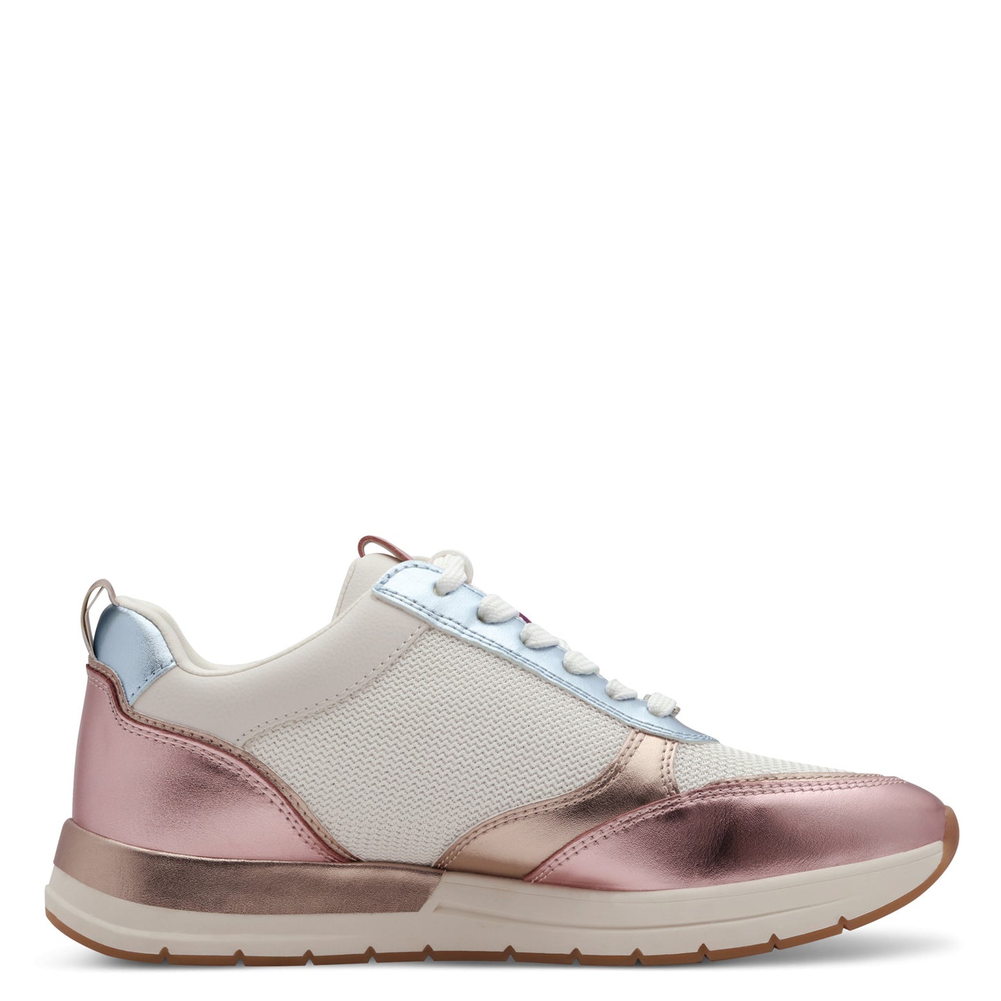 Tamaris 1-23732-41 952 Rose Metallic Trainers